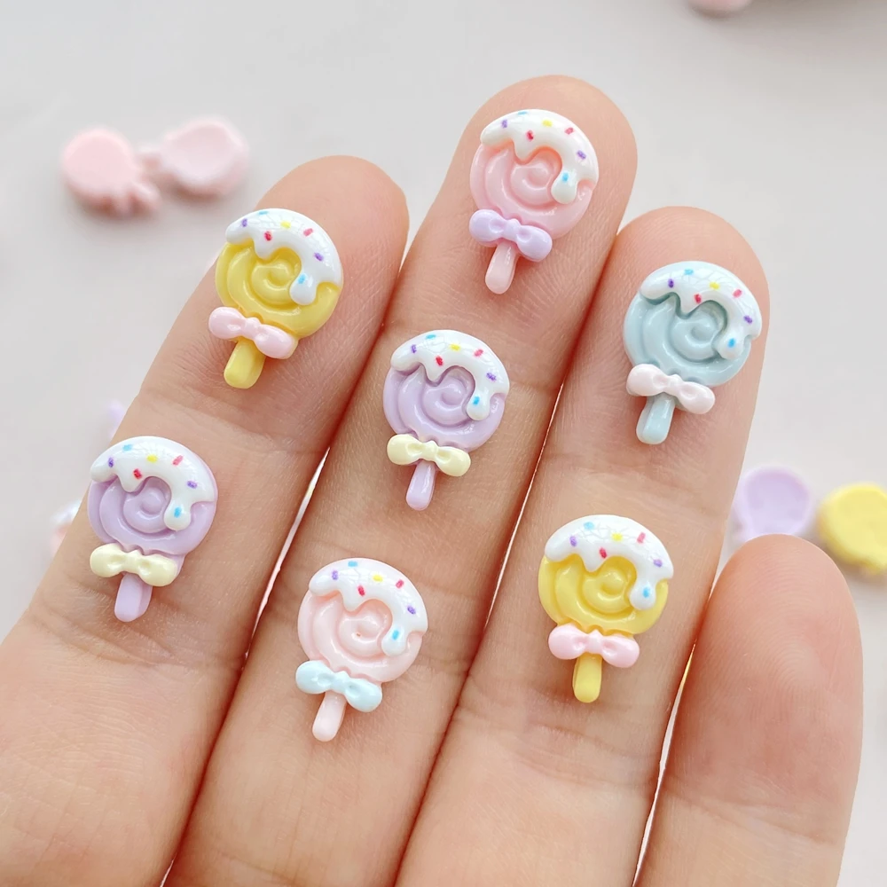 芸術的なネイル用のミニ3D樹脂ロリポップ,30個,アイスクリ - Resin Art Workshop のレビューと価格