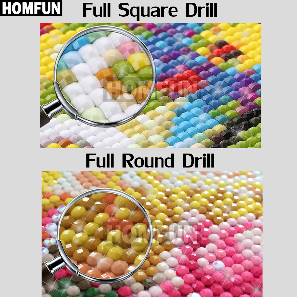 HOMFUN DIY 5D ダイヤモンド絵画「風景シェルビー - Resin Art Beach のレビューと価格