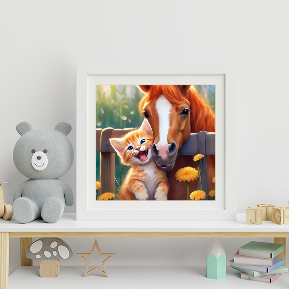 Momoart DIY ダイヤモンドモザイク馬クロスステッチ - Resin Art For Beginner のレビューと価格