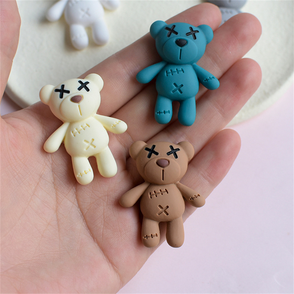 装飾用のクマの形をした樹脂製のカボション,携帯電話の装飾用の - Resin Art Phone Case のレビューと価格