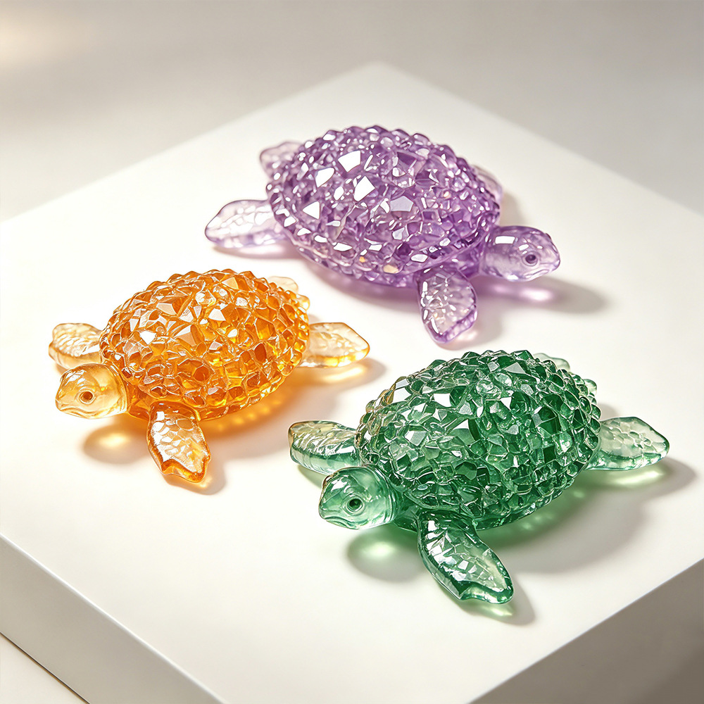 ダイヤモンドカットヒーリングシータートルシリコンモールド海洋 - Resin Art Beach のレビューと価格