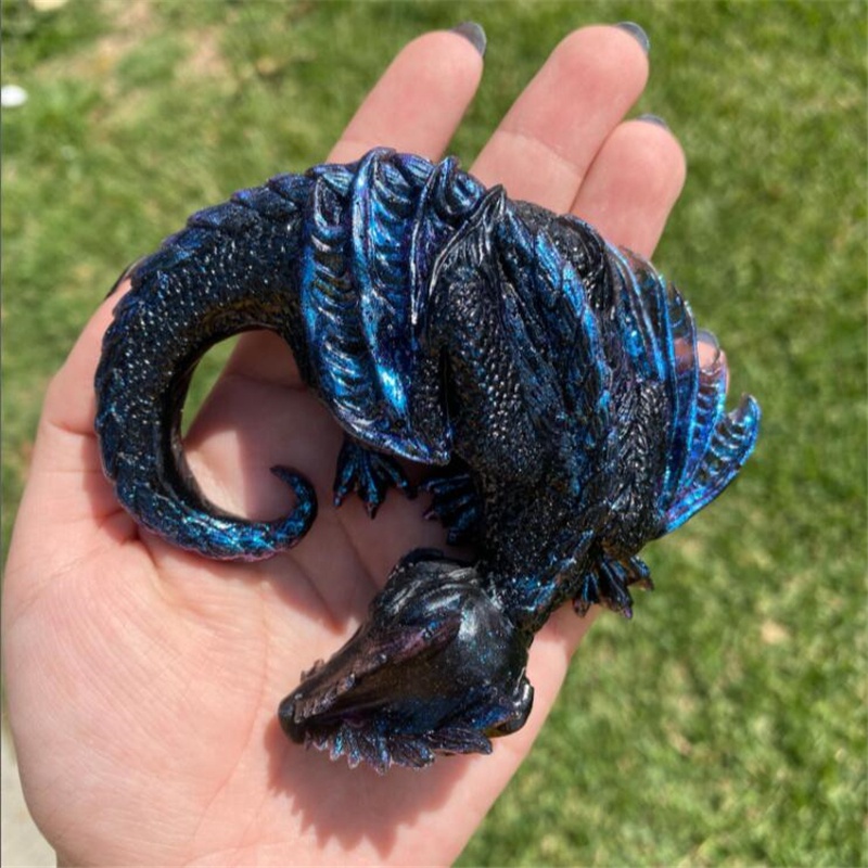 3 スタイルミラー眠いドラゴン恐竜シードラゴンの卵シリコーン - Resin Art Beach のレビューと価格