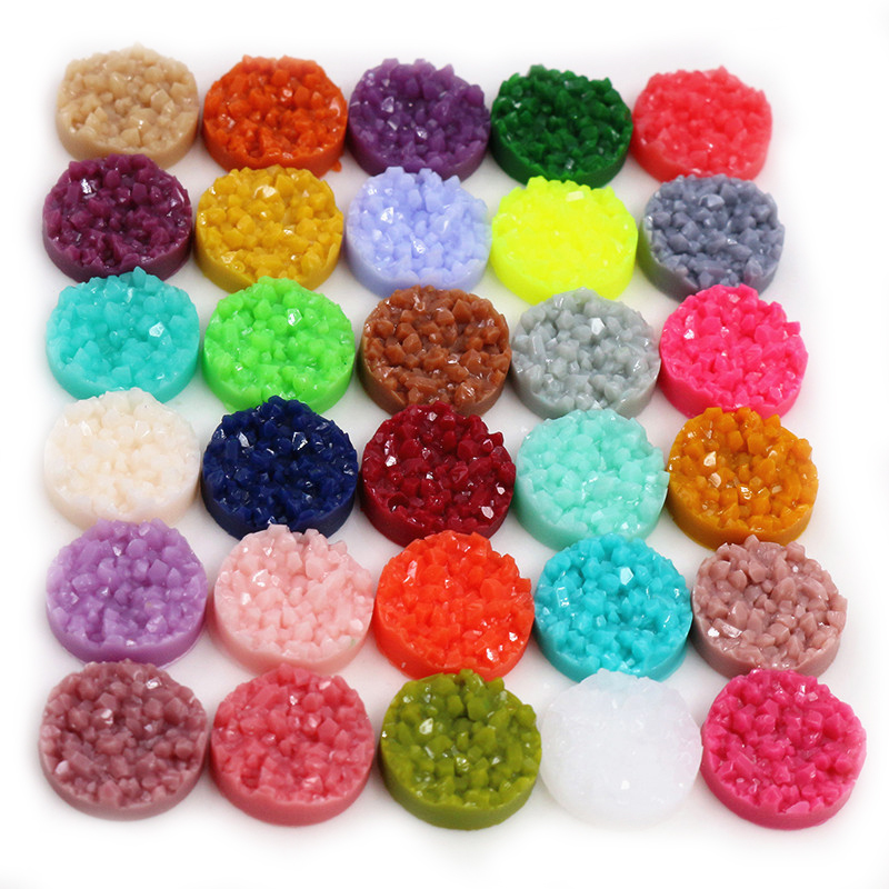 40 個樹脂 Druzy カボションドーム 8/10/12  - Resin Art Diy Kit のレビューと価格