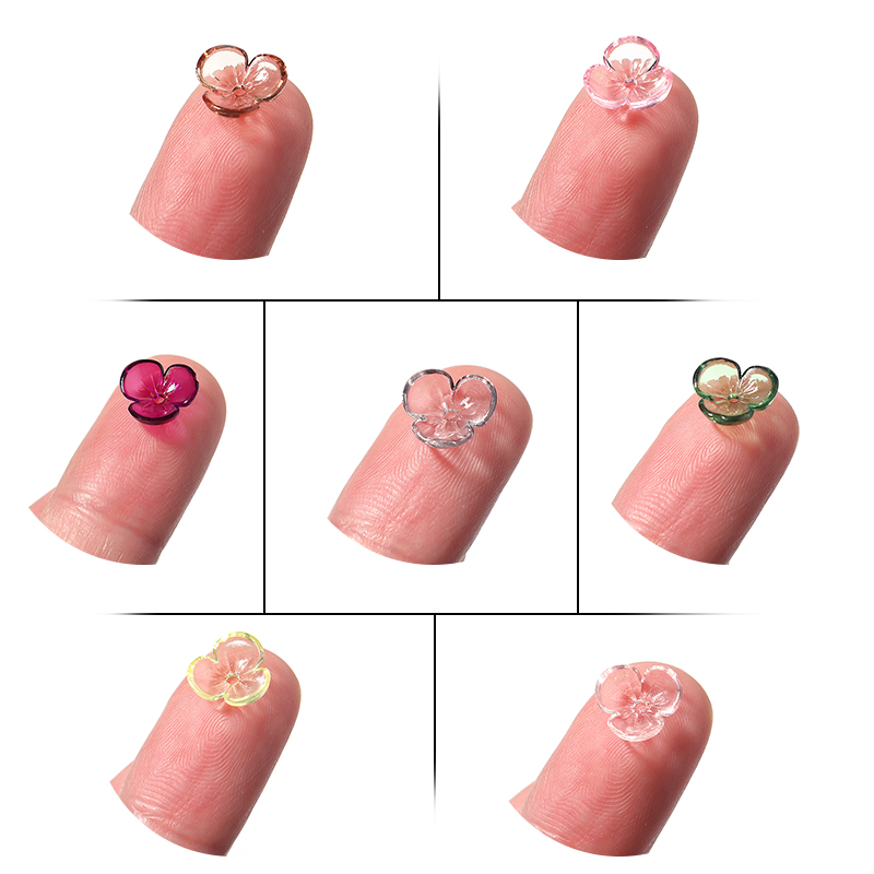 ジュエリー作り用の透明な樹脂花びらビーズ,花のモチーフ,ゆる - Resin Art Diy Kit のレビューと価格
