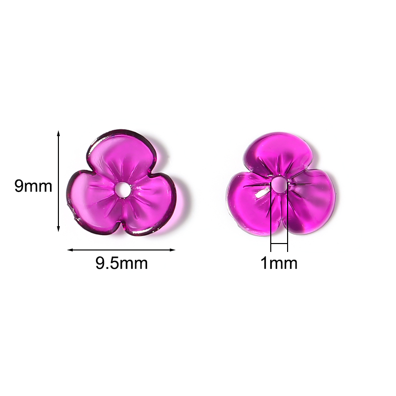 ジュエリー作り用の透明な樹脂花びらビーズ,花のモチーフ,ゆる - Resin Art Diy Kit のレビューと価格