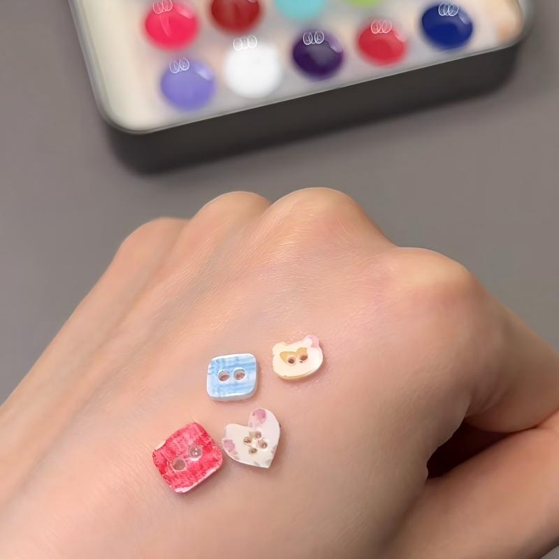 3Dボタン型シリコンネイルモールド。かわいい様々な形（クマ、 - Resin Art Templates Free のレビューと価格