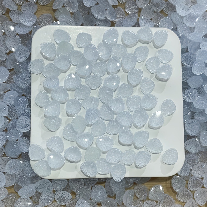 7.7mmミニシュガーフロストシェルフラットバックレジンオー - Resin Art Price のレビューと価格