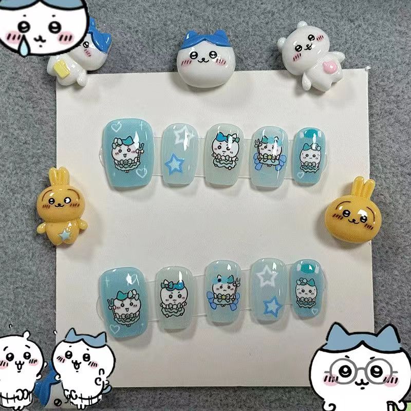 ネイルアート yiji ハチワレ Hachiware うさぎ - Resin Art Workshop のレビューと価格