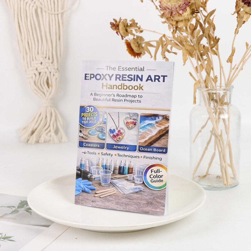 エポキシ樹脂アートハンドブック、30のDIY樹脂プロジェクト - Resin Art For Beginner のレビューと価格