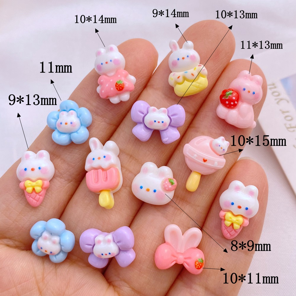 3D DIY用装飾ワッペン,20個/バッチ,かわいい漫画の形 - Resin Art Workshop のレビューと価格