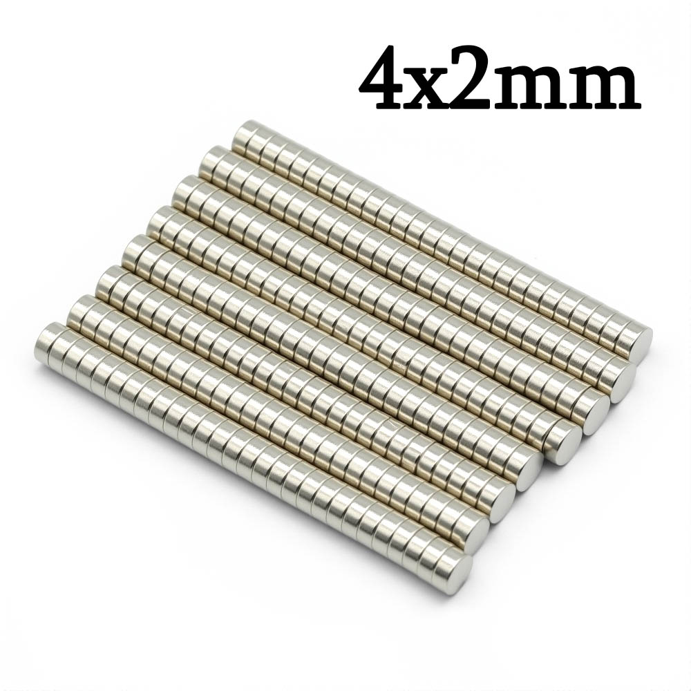 ネオジム磁石、強力な吸着力、高純度、丸型、4x2mm。DIY - Resin Art Raw Material のレビューと価格