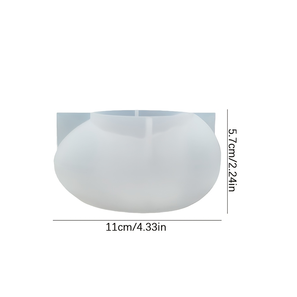 レジンシリコンモールド、楕円形の石膏モールド1個、DIYグレ - Resin Artist のレビューと価格